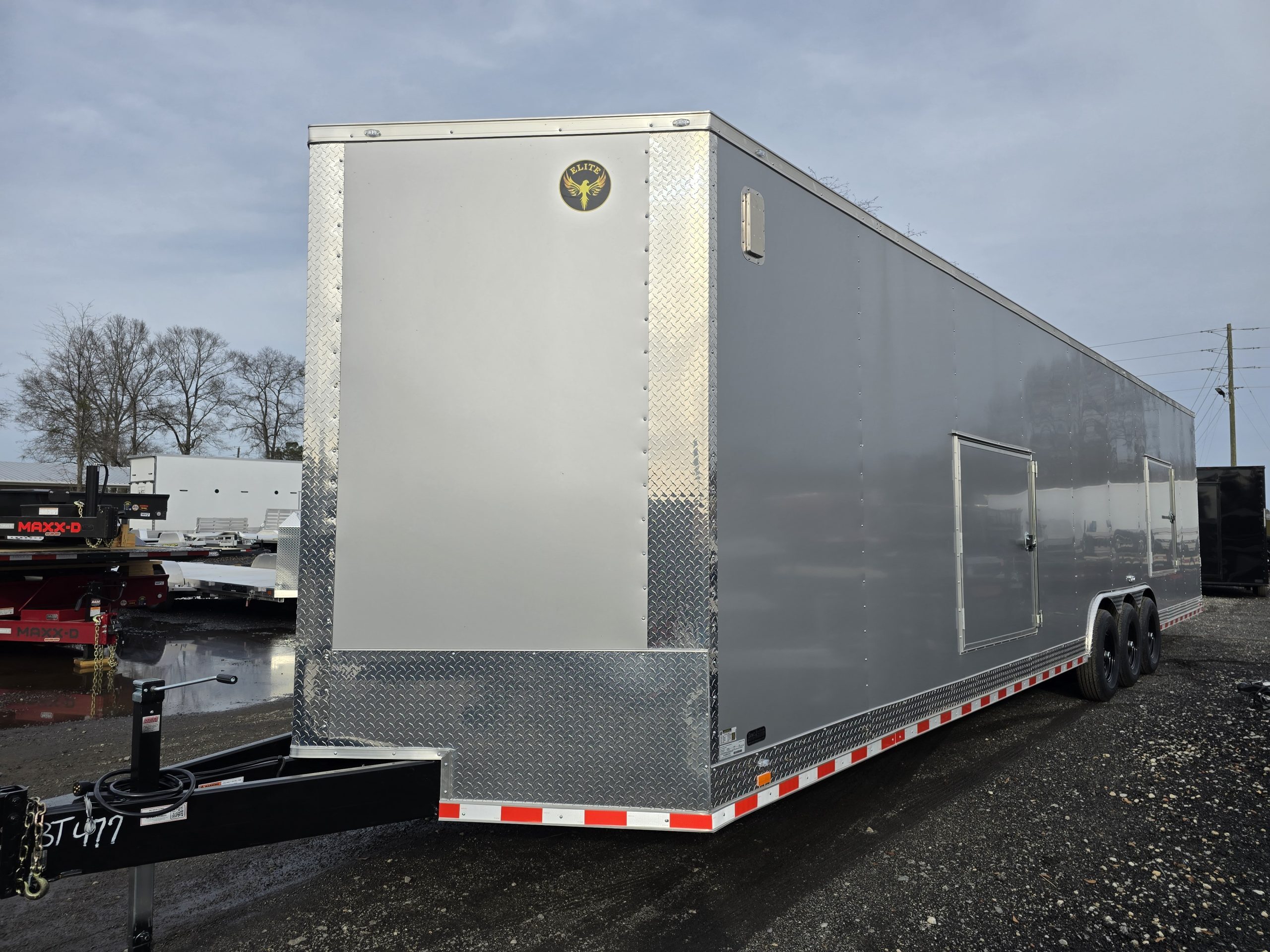 2026 elitetrailers 8x36' 2 car triple axle Enclosed cargo Carhauler traile in Byron, GA