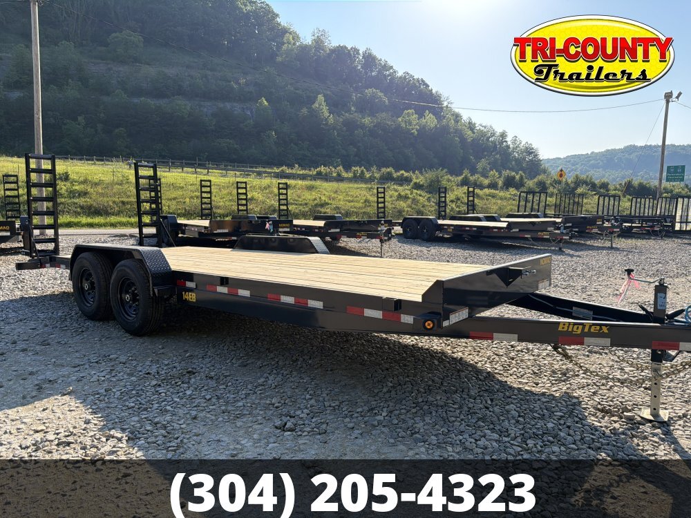 2026 Big Tex 14EB 7X22 14K EQUIPMENT W/STAND UP RAMPS in Beaver, WV