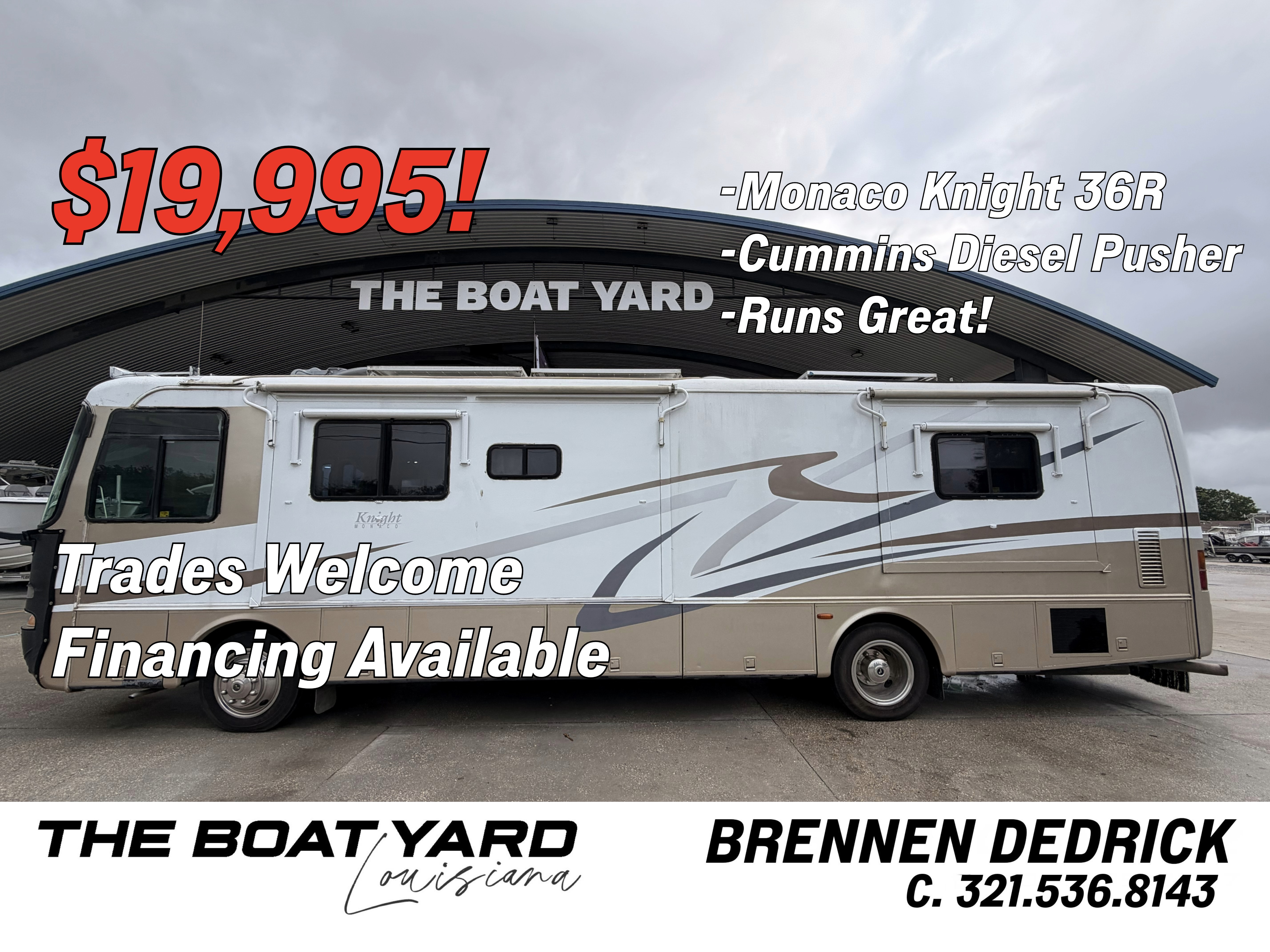 2001 Monaco Knight 36R in marrero LA