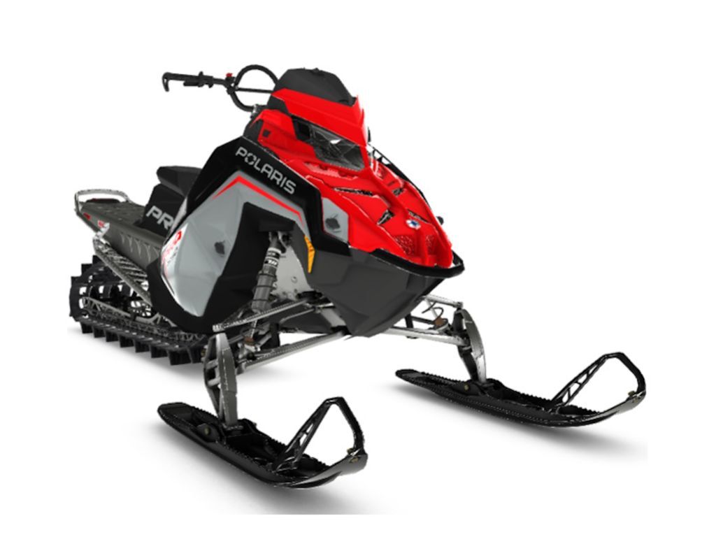 2025 Polaris® 850 PRO RMK 165 Storm Gray / Indy Red in sioux falls SD