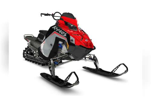 2025 PolarisĀ® 850 RMK KHAOS 165 Storm Gray / Indy Red in sioux falls SD