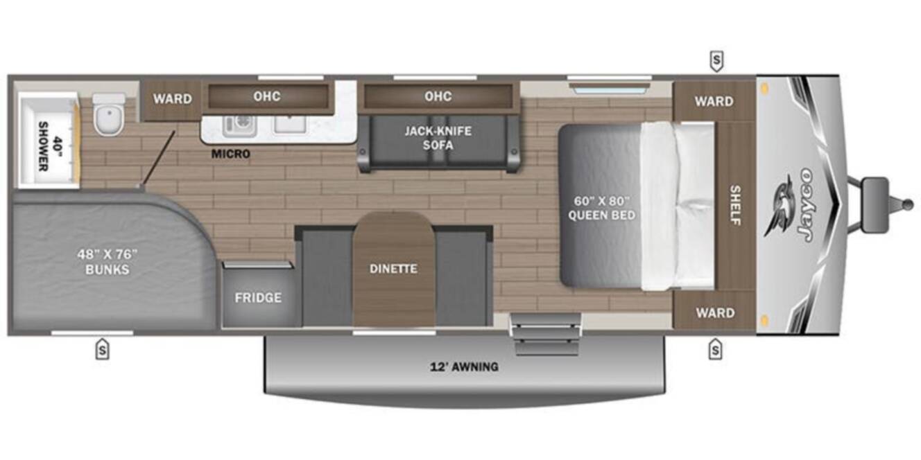 A photo of this 2026 Jayco Jay Flight SLX 250BHW