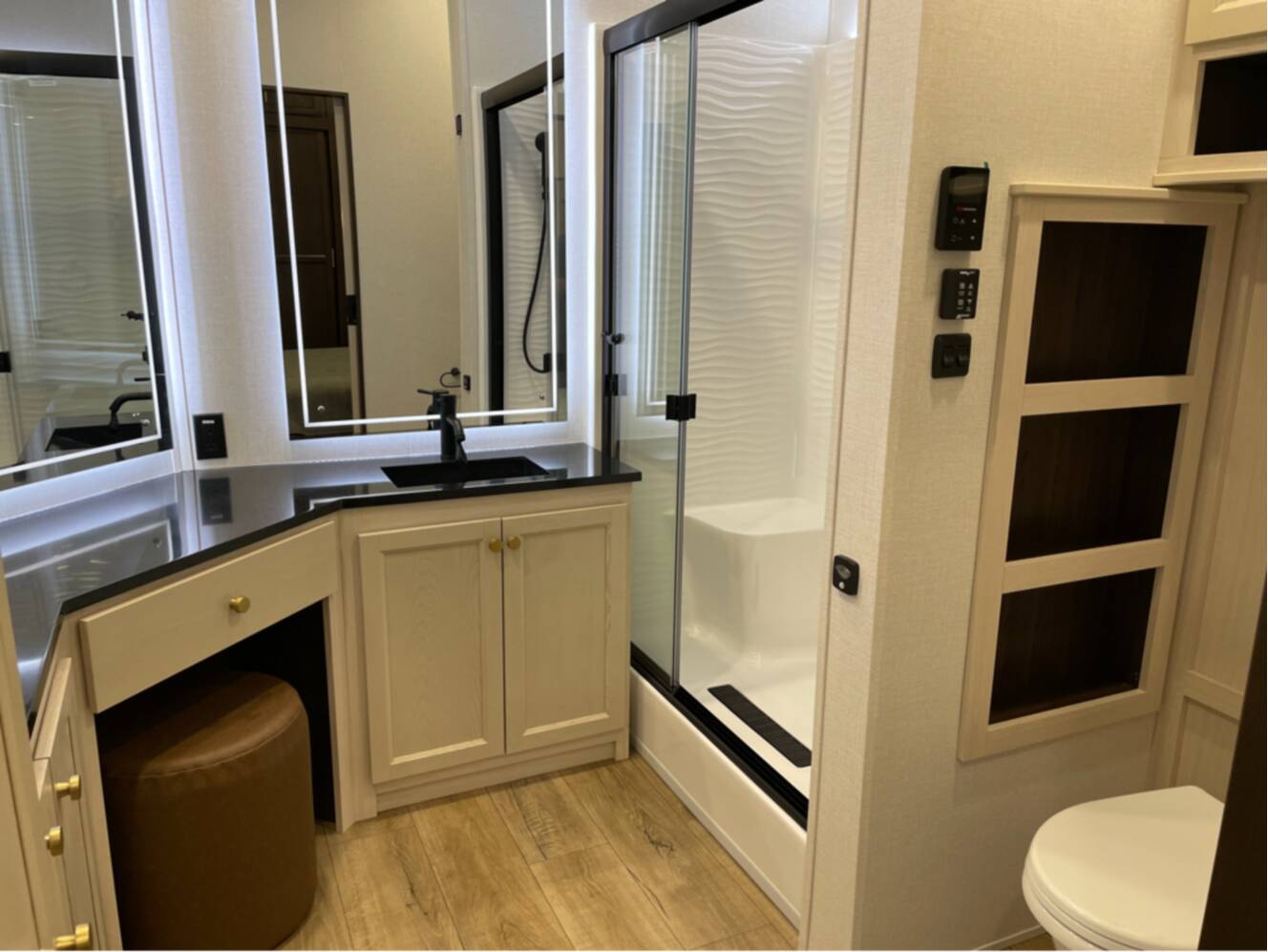 A photo of this 2026 Forest River Cedar Creek Cottage 40CMK