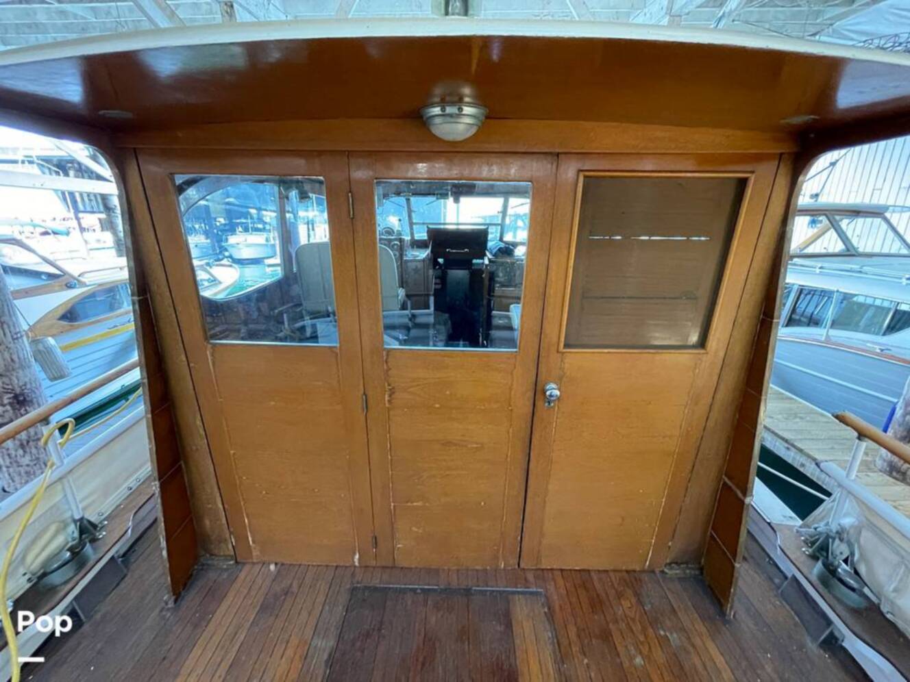 A photo of this 1957 Chris-Craft Constellation 38