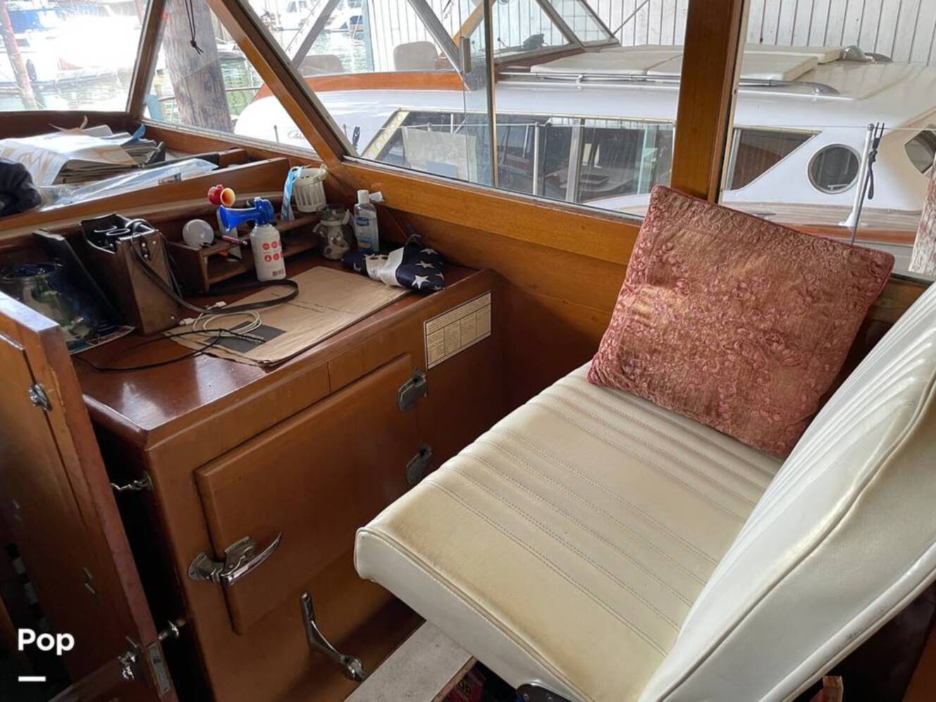 A photo of this 1957 Chris-Craft Constellation 38
