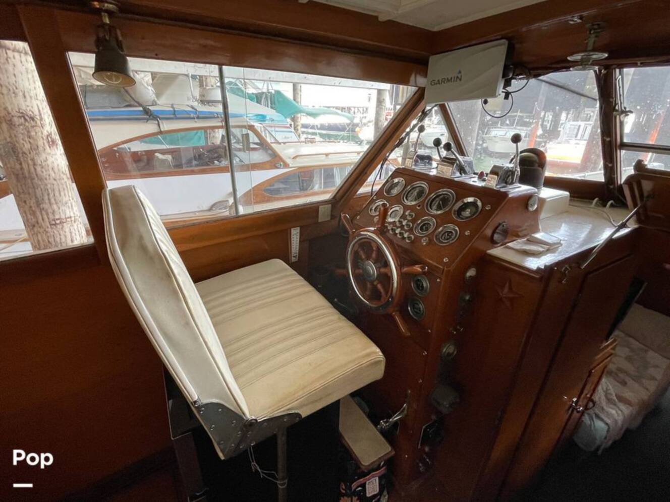 A photo of this 1957 Chris-Craft Constellation 38