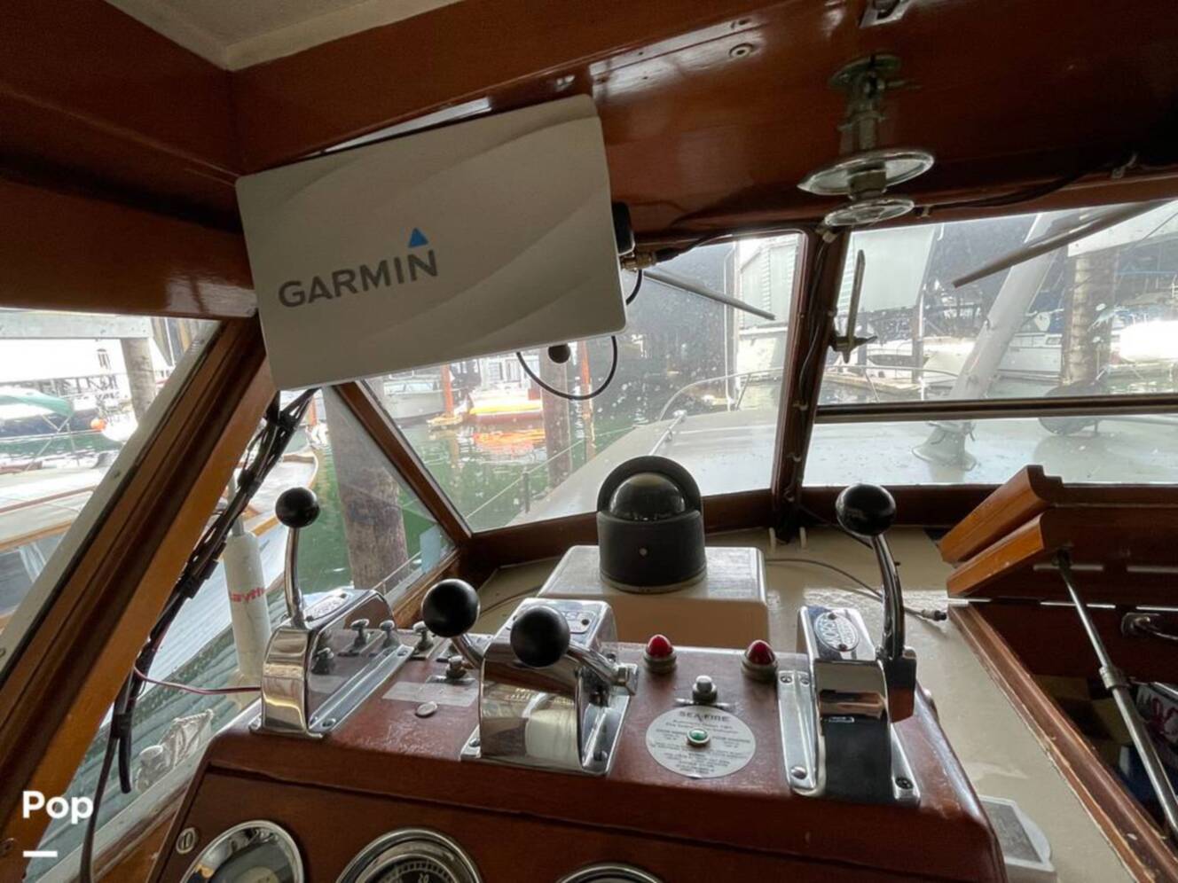 A photo of this 1957 Chris-Craft Constellation 38