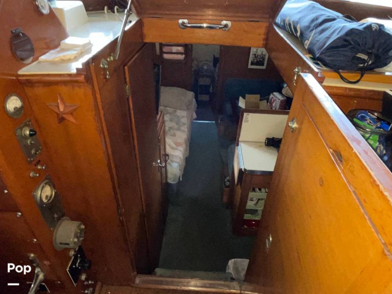 A photo of this 1957 Chris-Craft Constellation 38