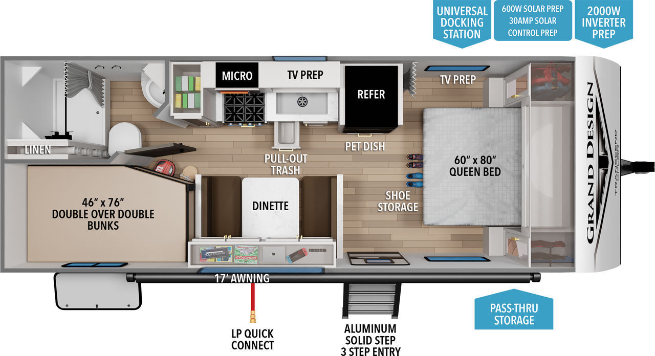 A photo of this 2027 Grand Design Transcend Xplor 19BHX