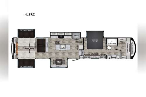 2025 Crossroads Rv REDWOOD 415RD in salisbury NC