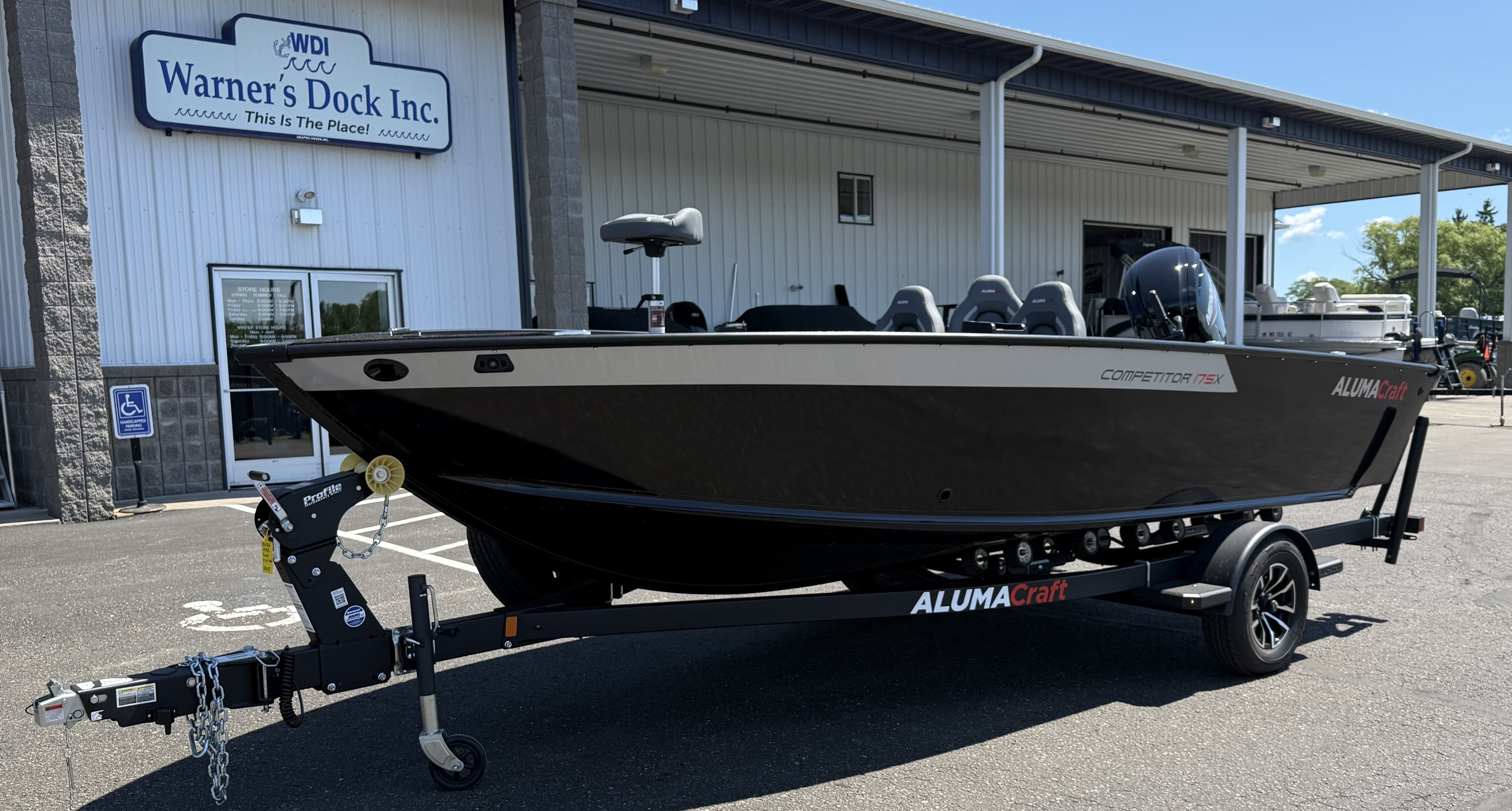 2026 Alumacraft Competitor 175X Tiller SHADOW 185 SC in new richmond WI