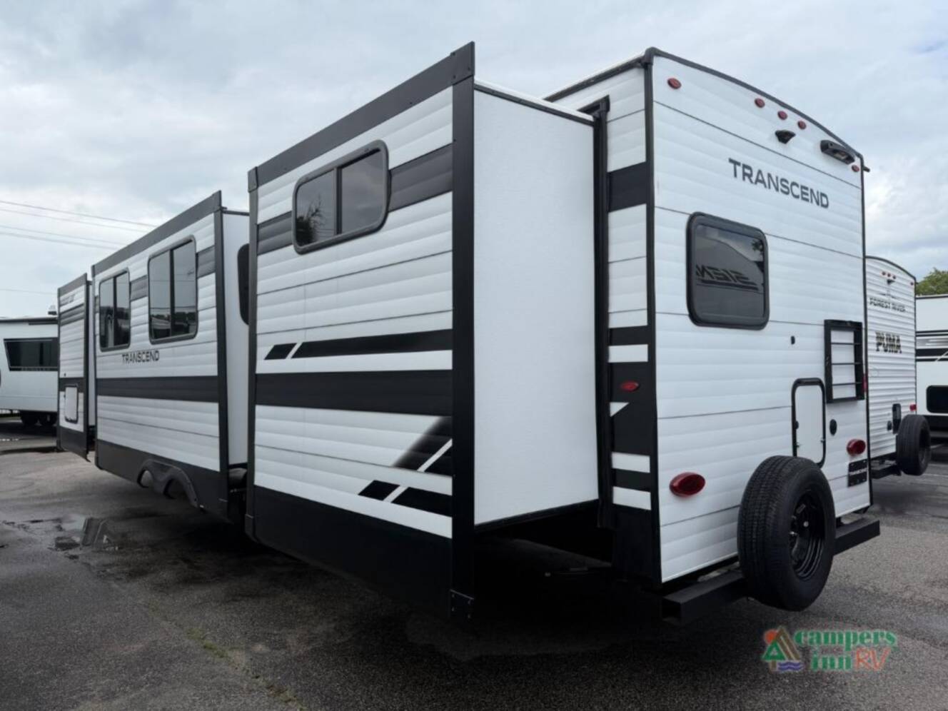 A photo of this 2026 Grand Design Transcend Xplor 335BHT