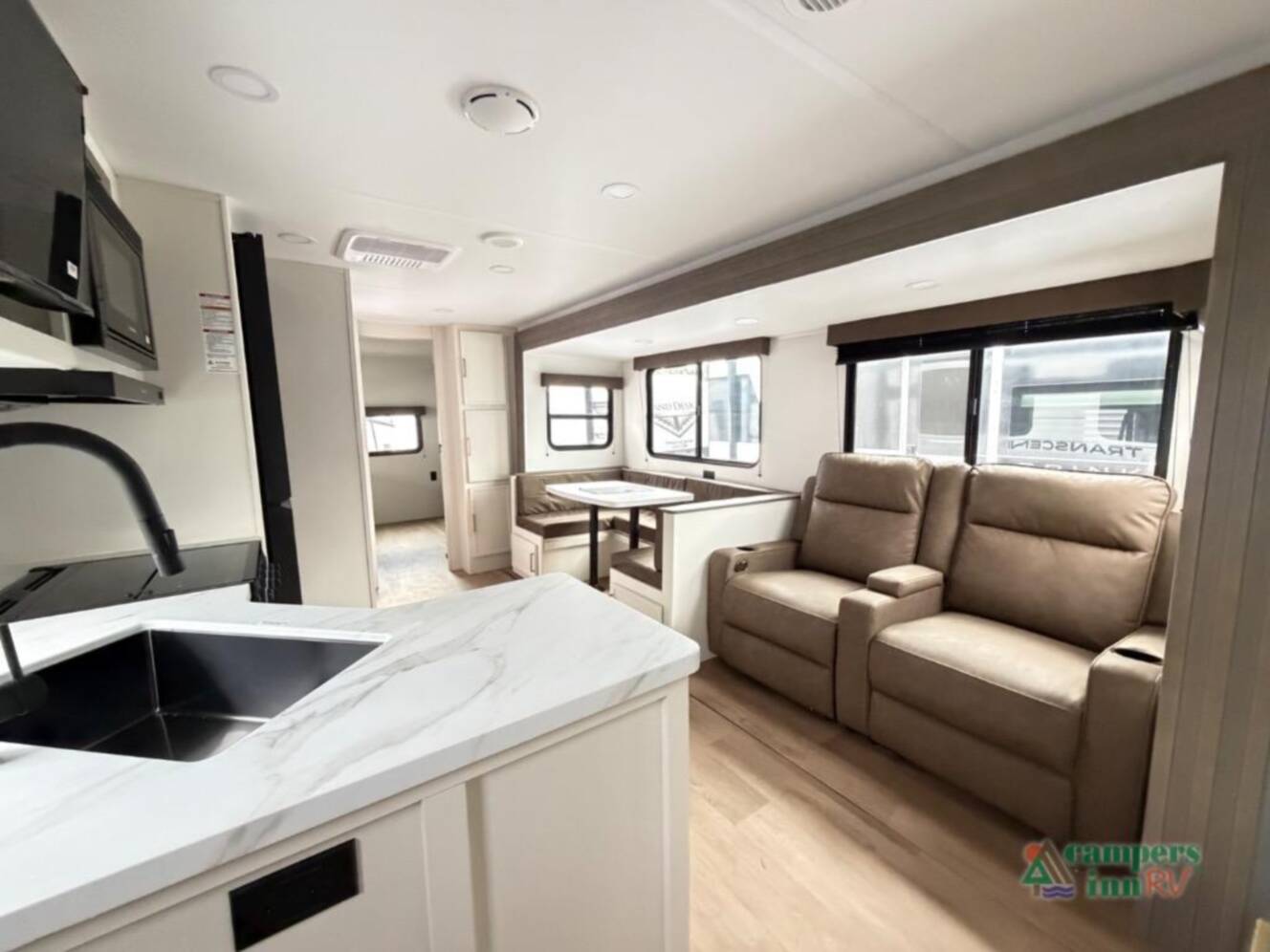 A photo of this 2026 Grand Design Transcend Xplor 335BHT