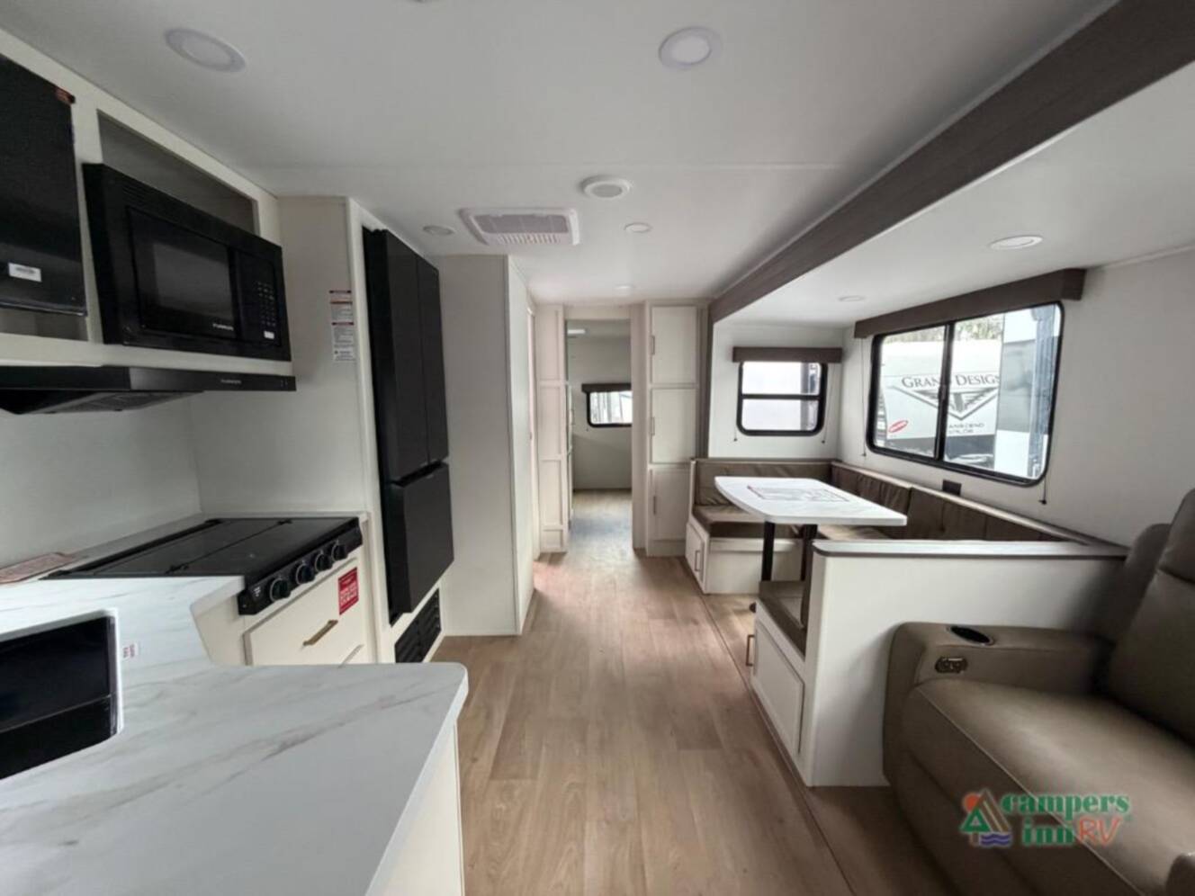 A photo of this 2026 Grand Design Transcend Xplor 335BHT