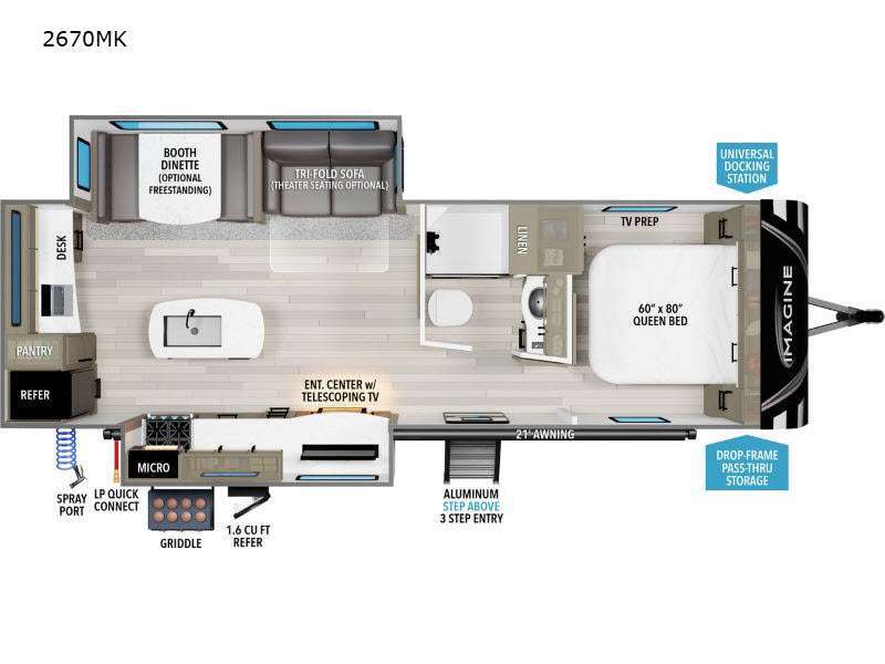 2024 Grand Design Imagine 2670MK in ocala FL