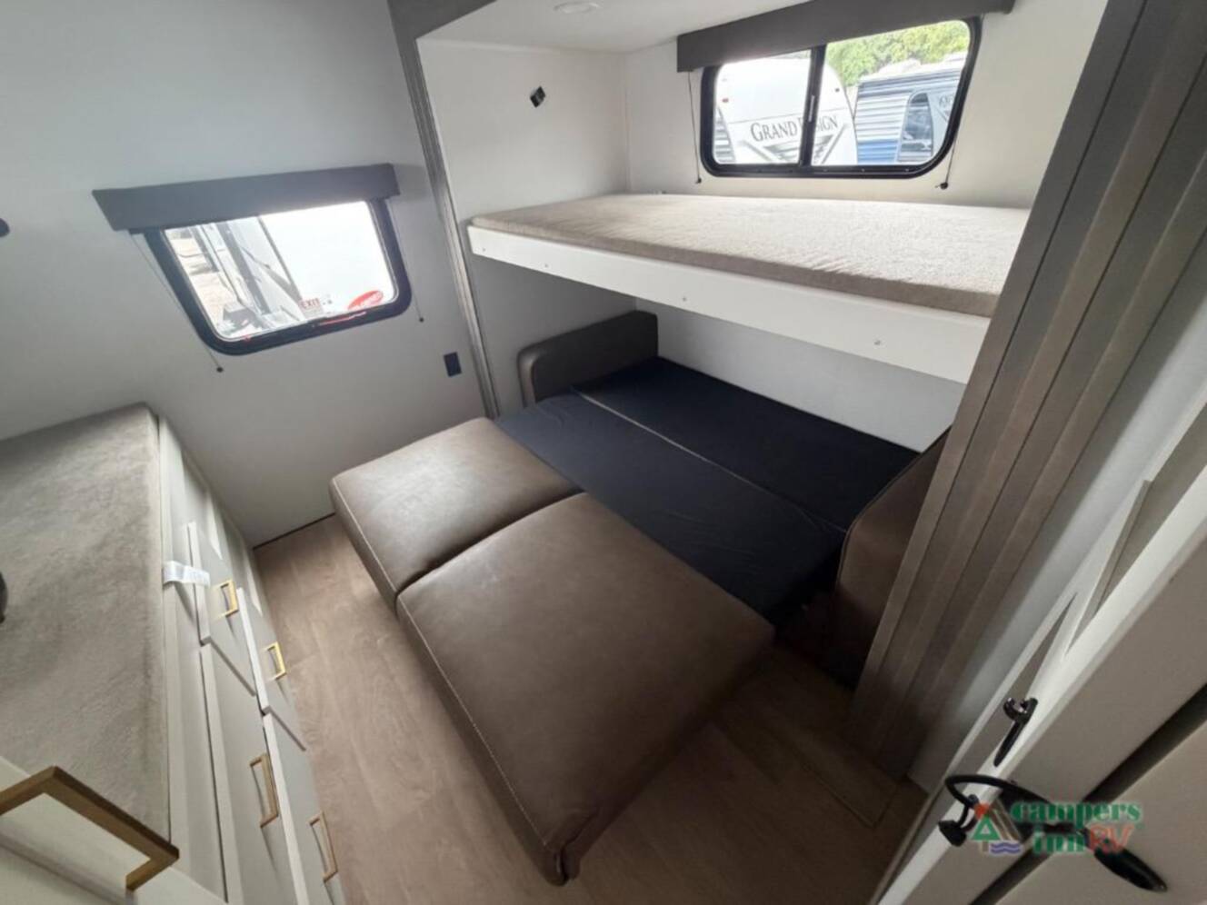 A photo of this 2026 Grand Design Transcend Xplor 335BHT