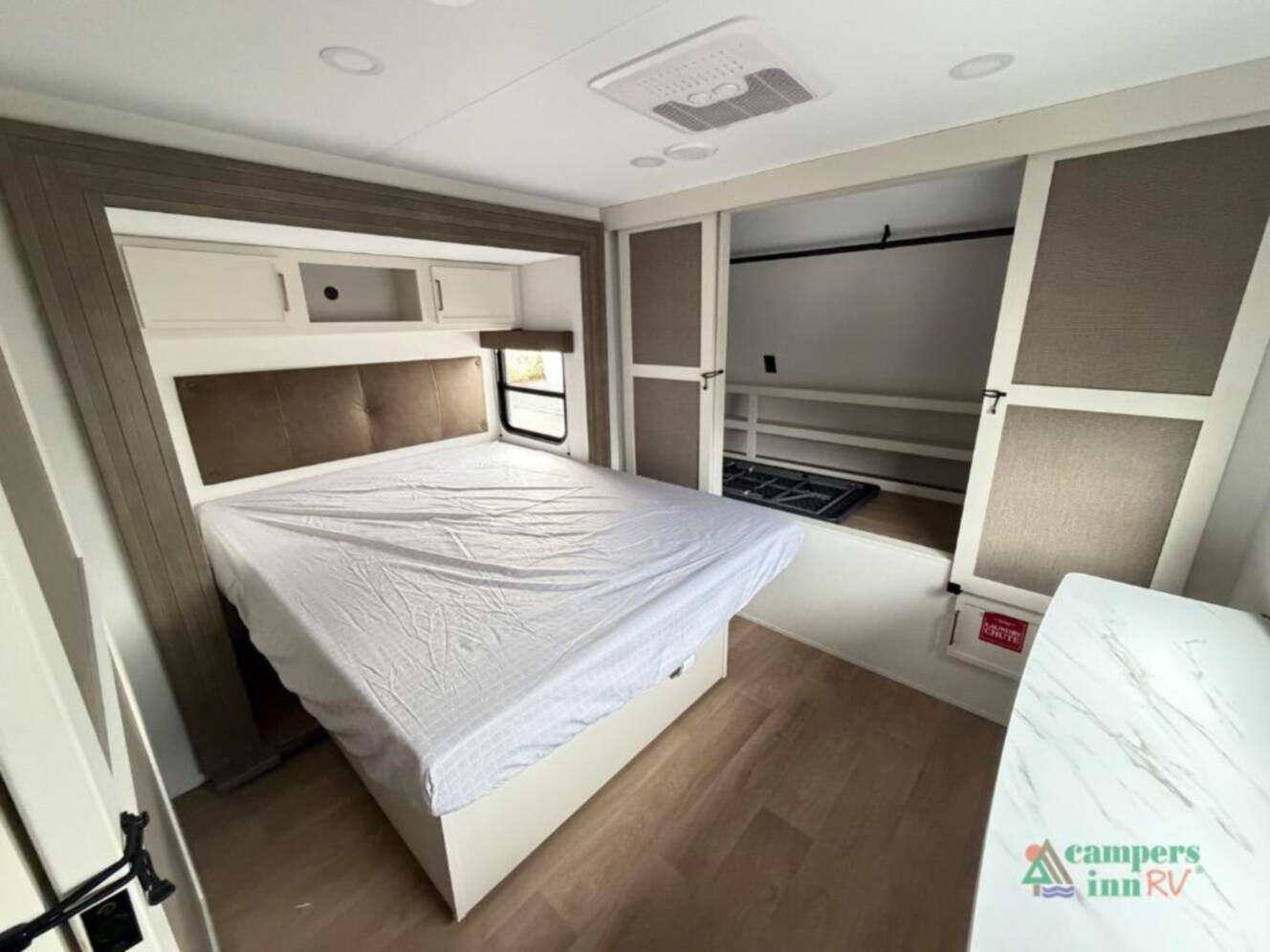 A photo of this 2026 Grand Design Transcend Xplor 335BHT