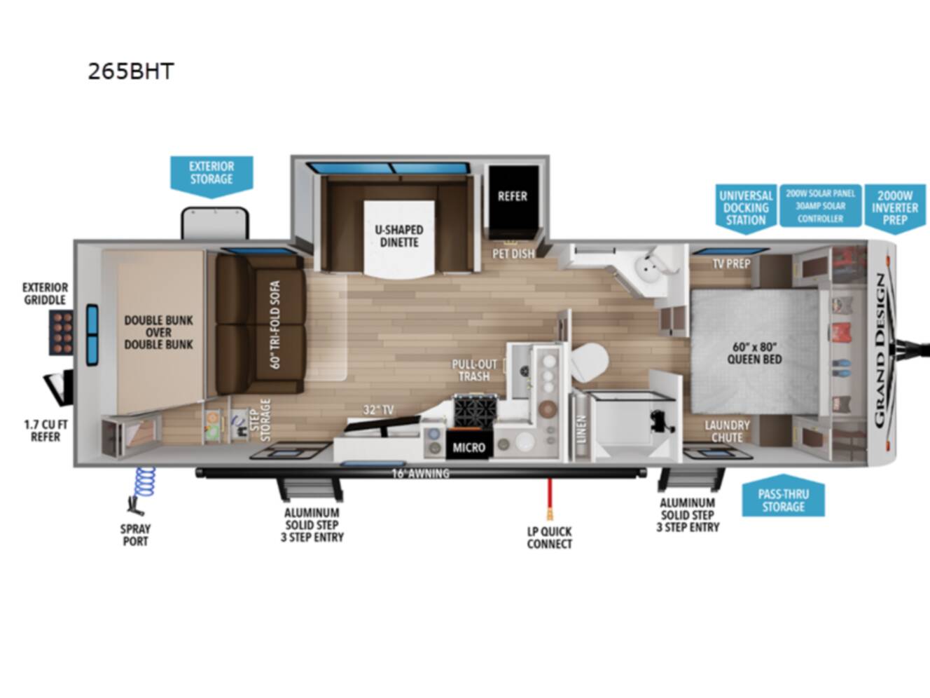 A photo of this 2027 Grand Design Transcend Xplor 265BHT