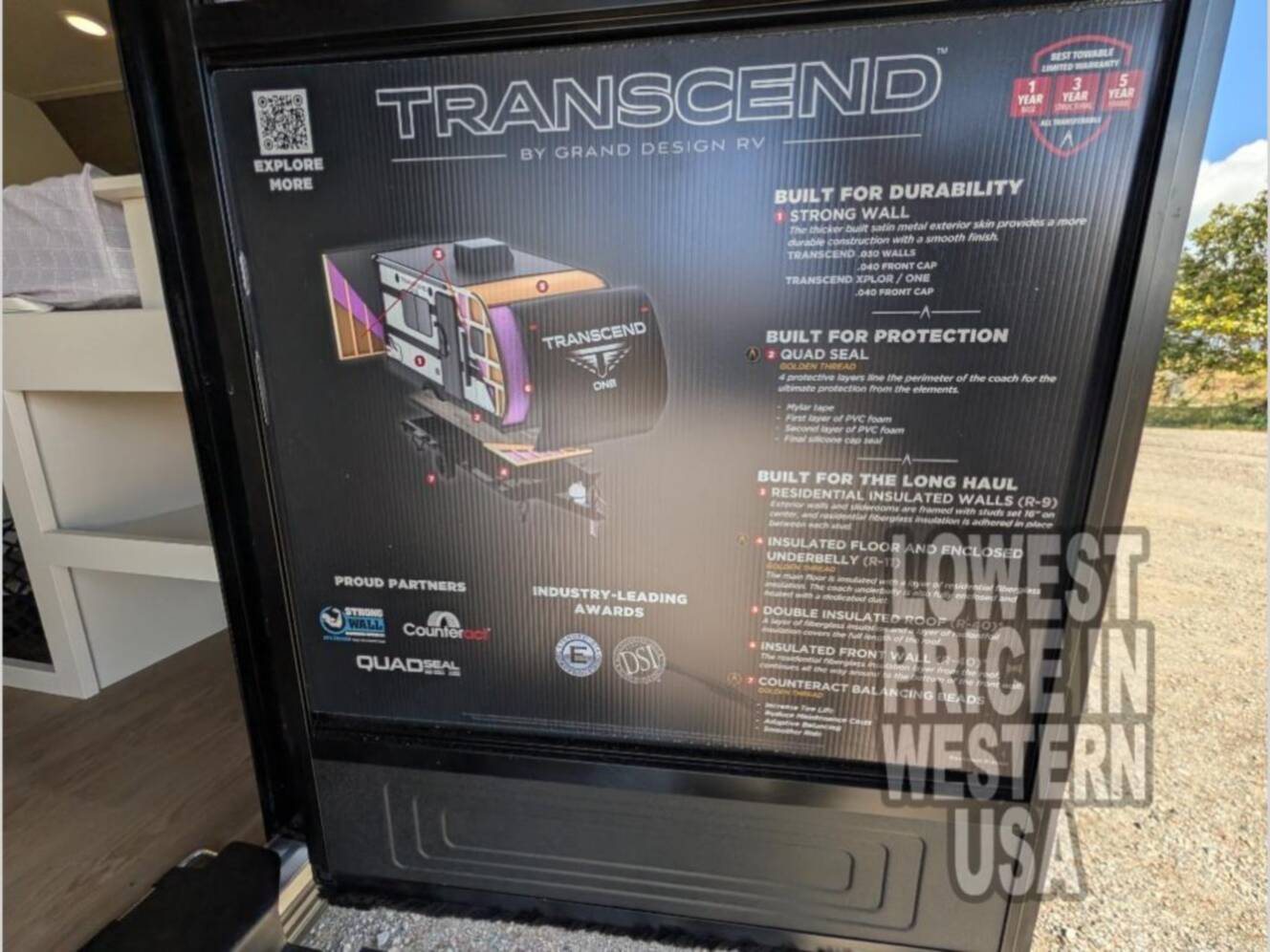 A photo of this 2027 Grand Design Transcend One 151BH