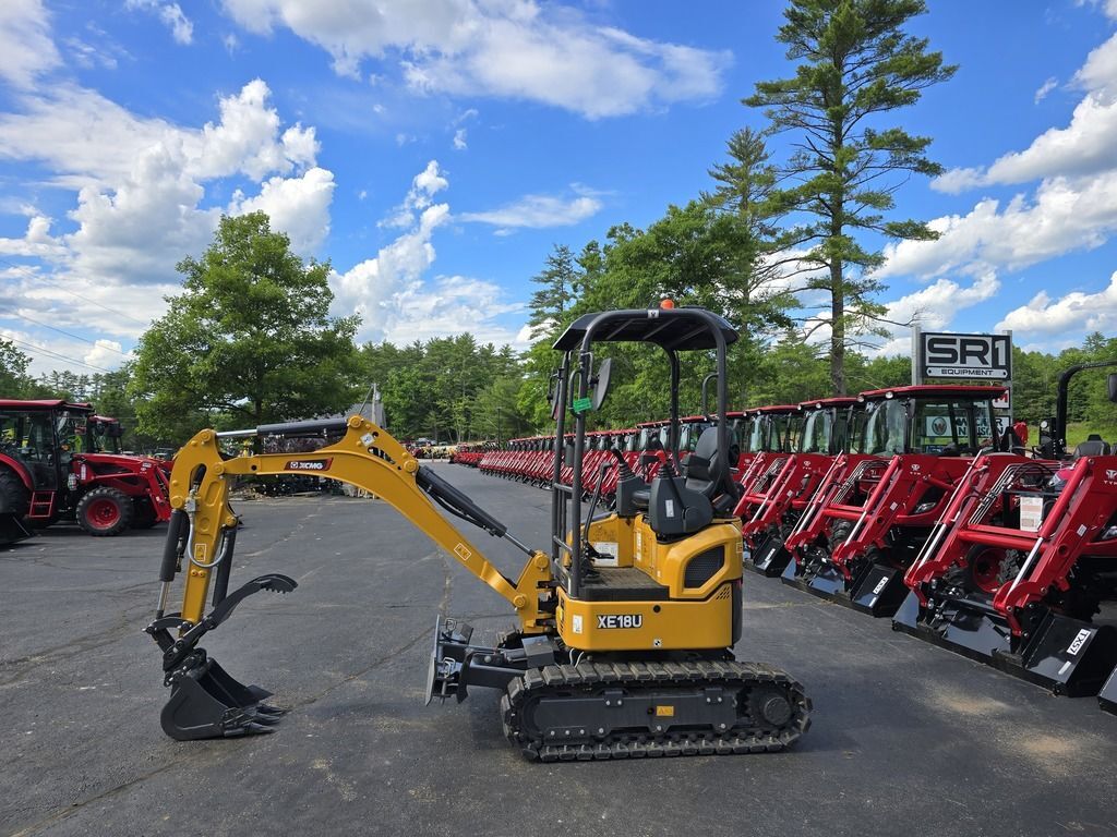 2026 XCMG XE18U Excavator w/15.8 HP, 4.2k lbs, Thumb & Canopy in Loudon, NH