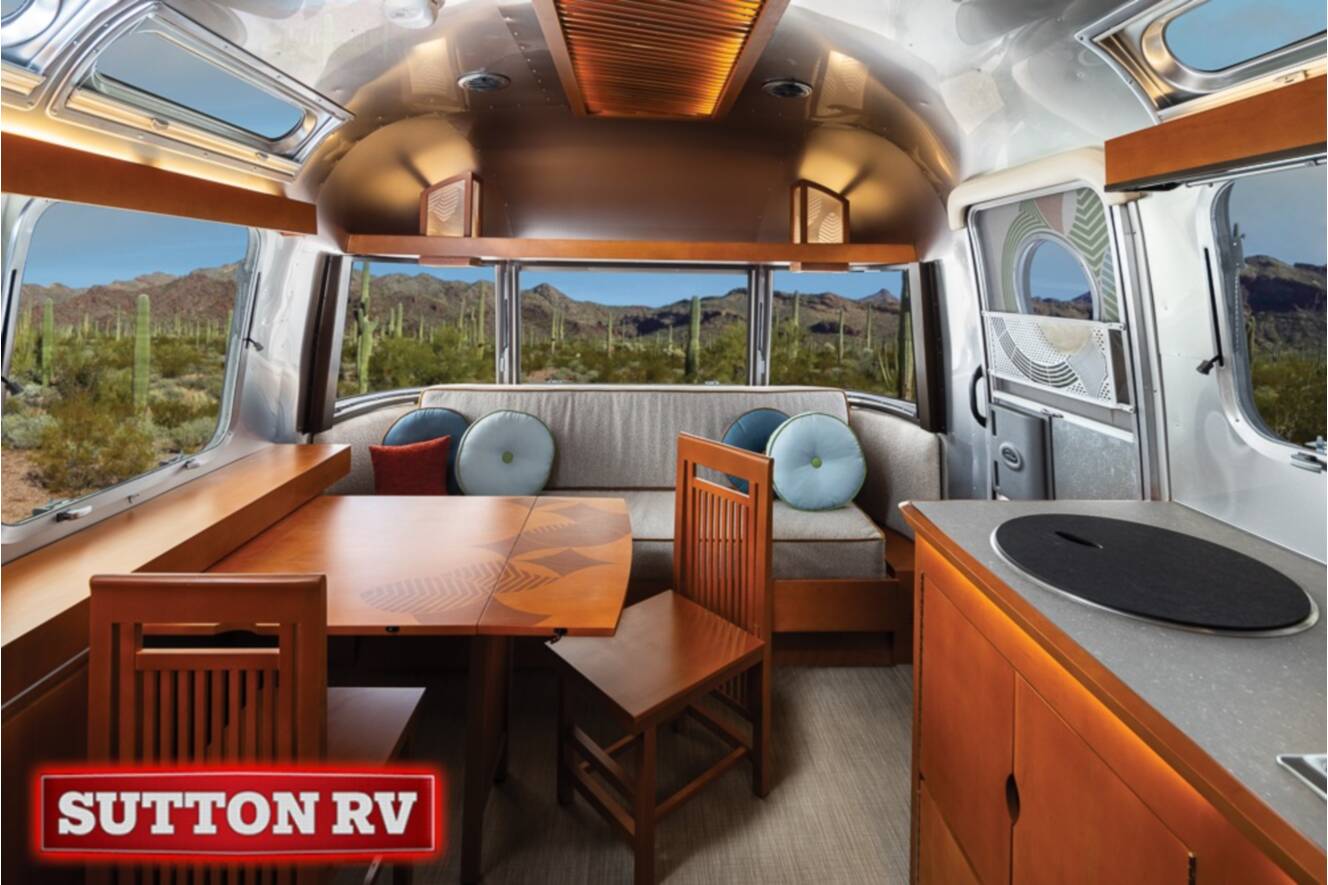 A photo of this 2026 Airstream Frank Lloyd Wright Limited Edition 28RB
