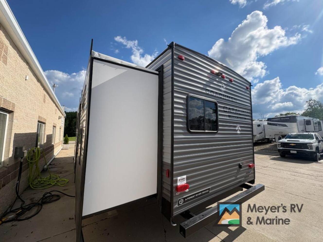 A photo of this 2027 Coachmen Rv Catalina Legacy Edition 343BHTS