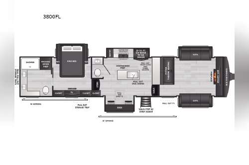 2027 Keystone Rv Montana 3800FL in nacogdoches TX