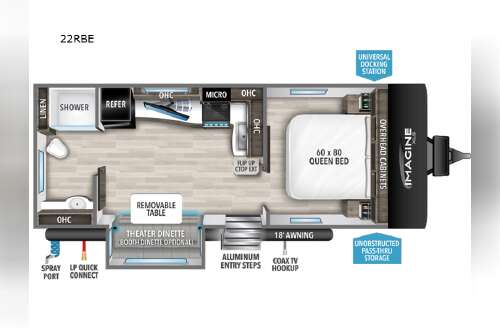 2023 Grand Design Imagine XLS 22RBE in lorena TX