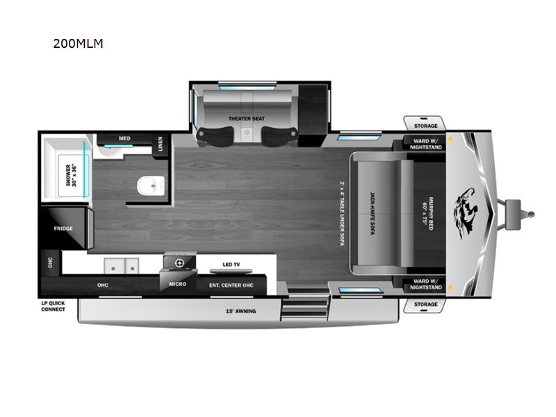 2027 Open Range Rv Range Lite 200MLM in mesa AZ