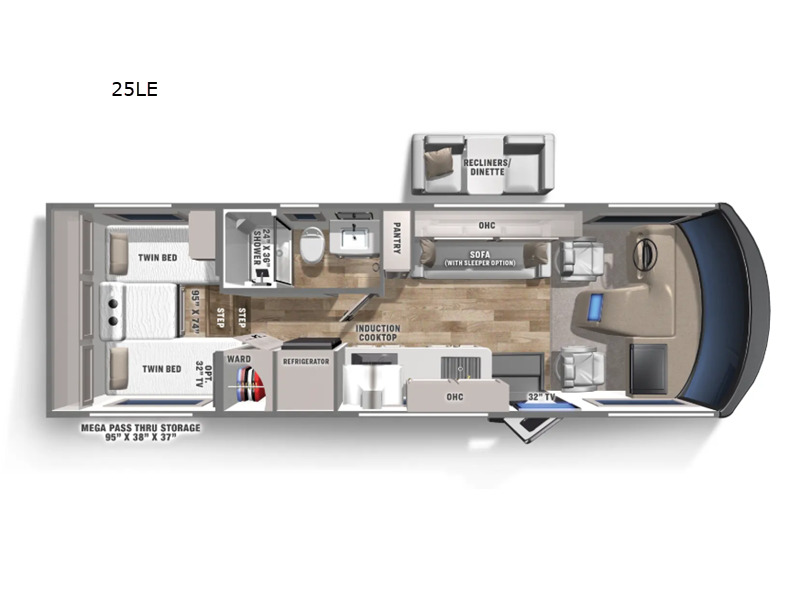 2025 Coachmen Rv Euro 25LE in grand terrace CA