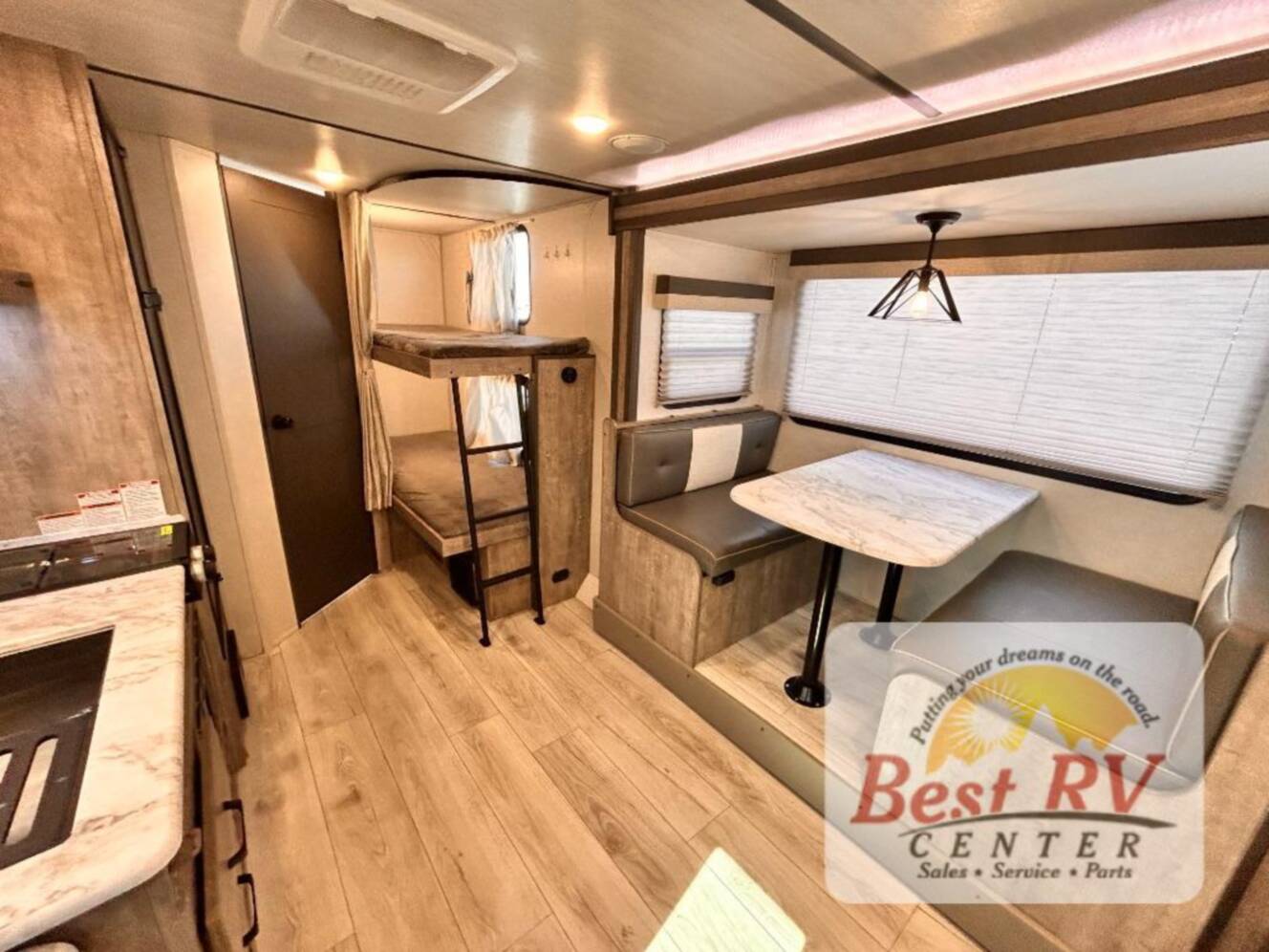 A photo of this 2023 Forest River Rv Surveyor Legend 19BHLE