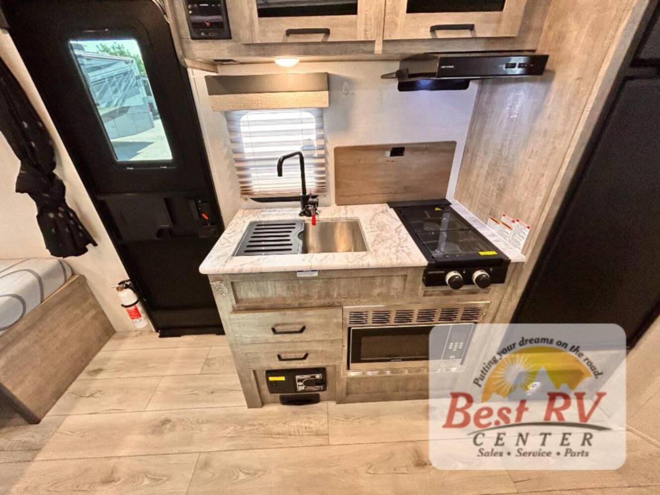 A photo of this 2023 Forest River Rv Surveyor Legend 19BHLE