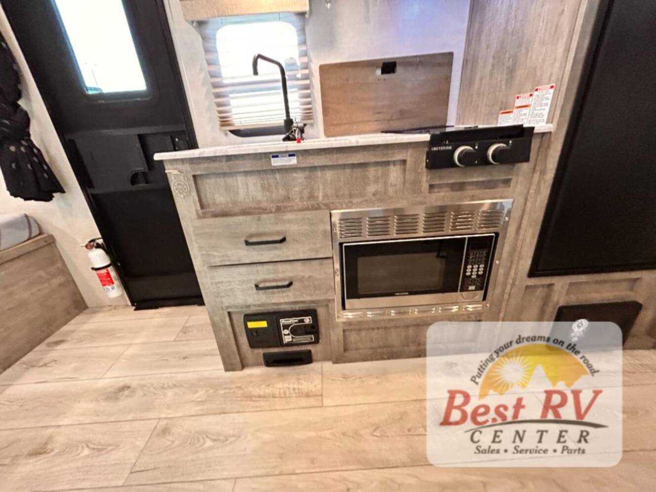 A photo of this 2023 Forest River Rv Surveyor Legend 19BHLE