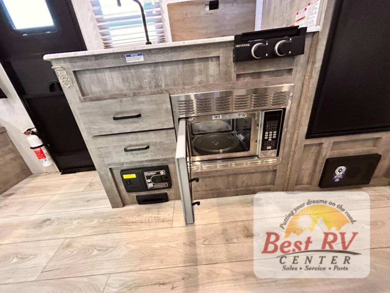 A photo of this 2023 Forest River Rv Surveyor Legend 19BHLE