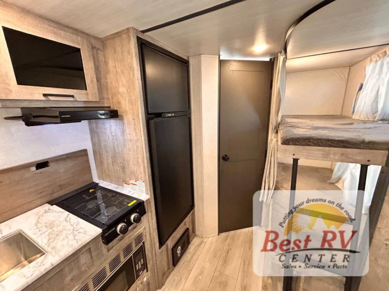 A photo of this 2023 Forest River Rv Surveyor Legend 19BHLE