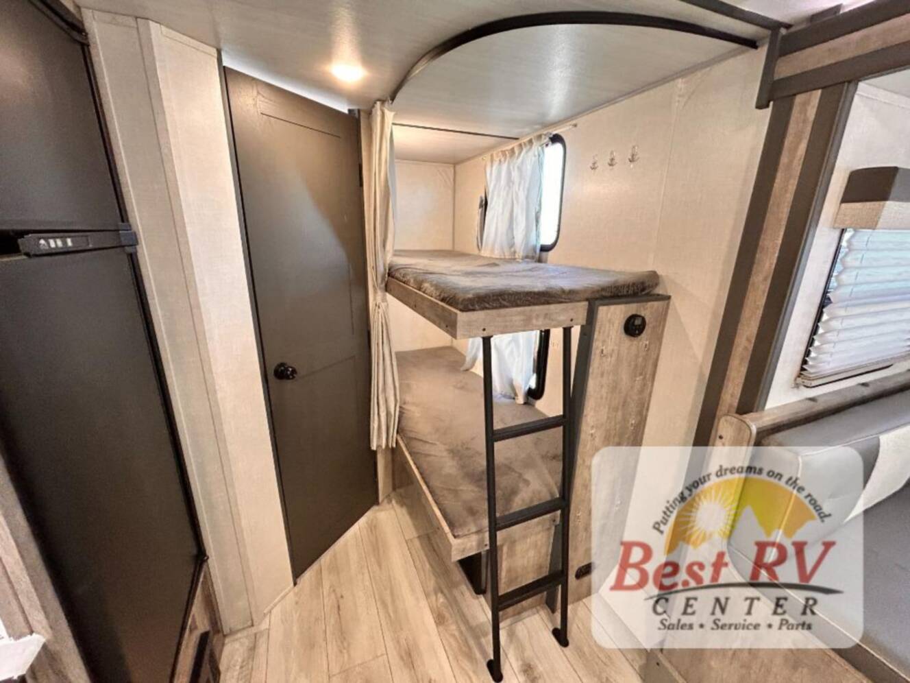 A photo of this 2023 Forest River Rv Surveyor Legend 19BHLE