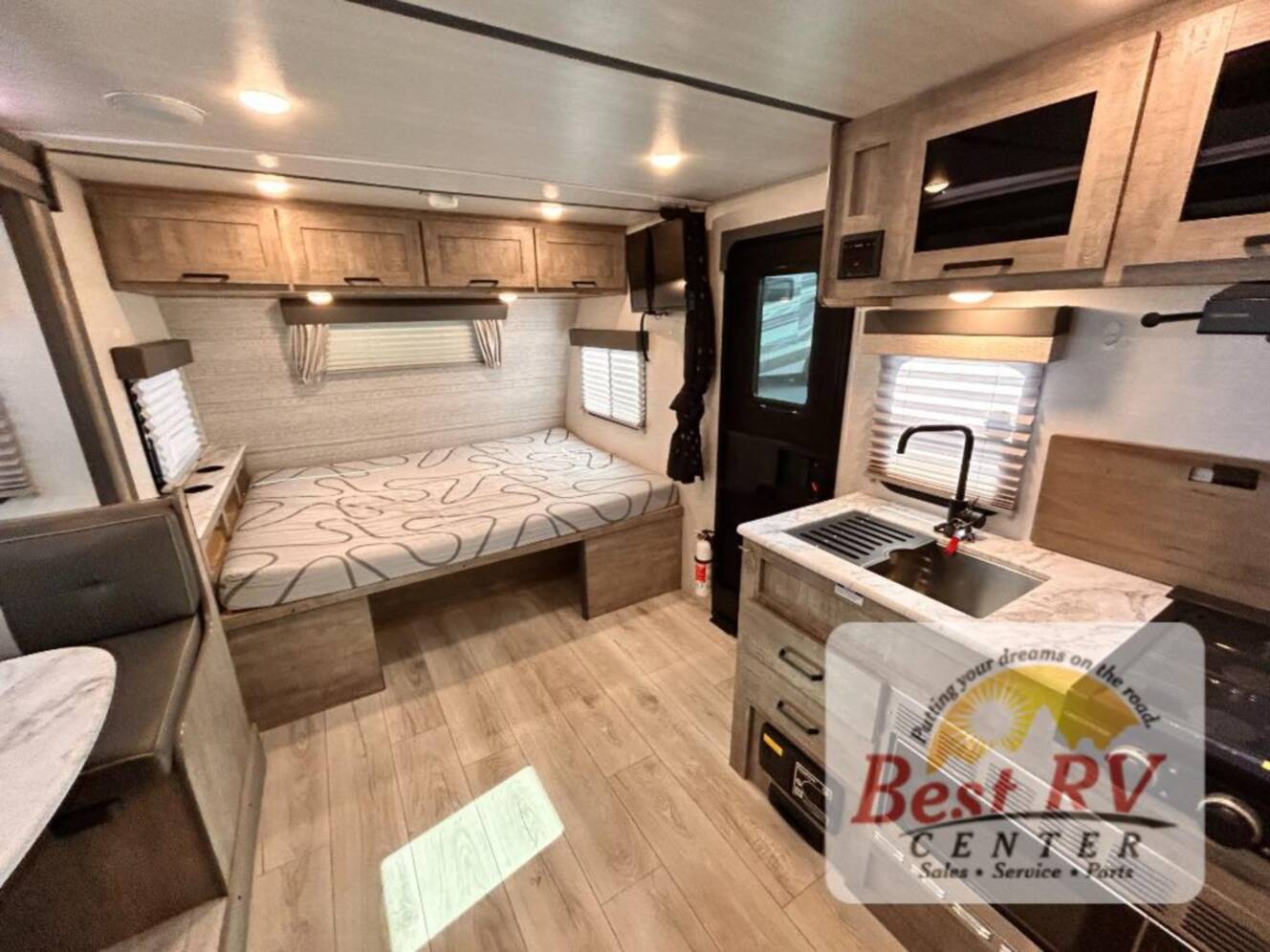 A photo of this 2023 Forest River Rv Surveyor Legend 19BHLE