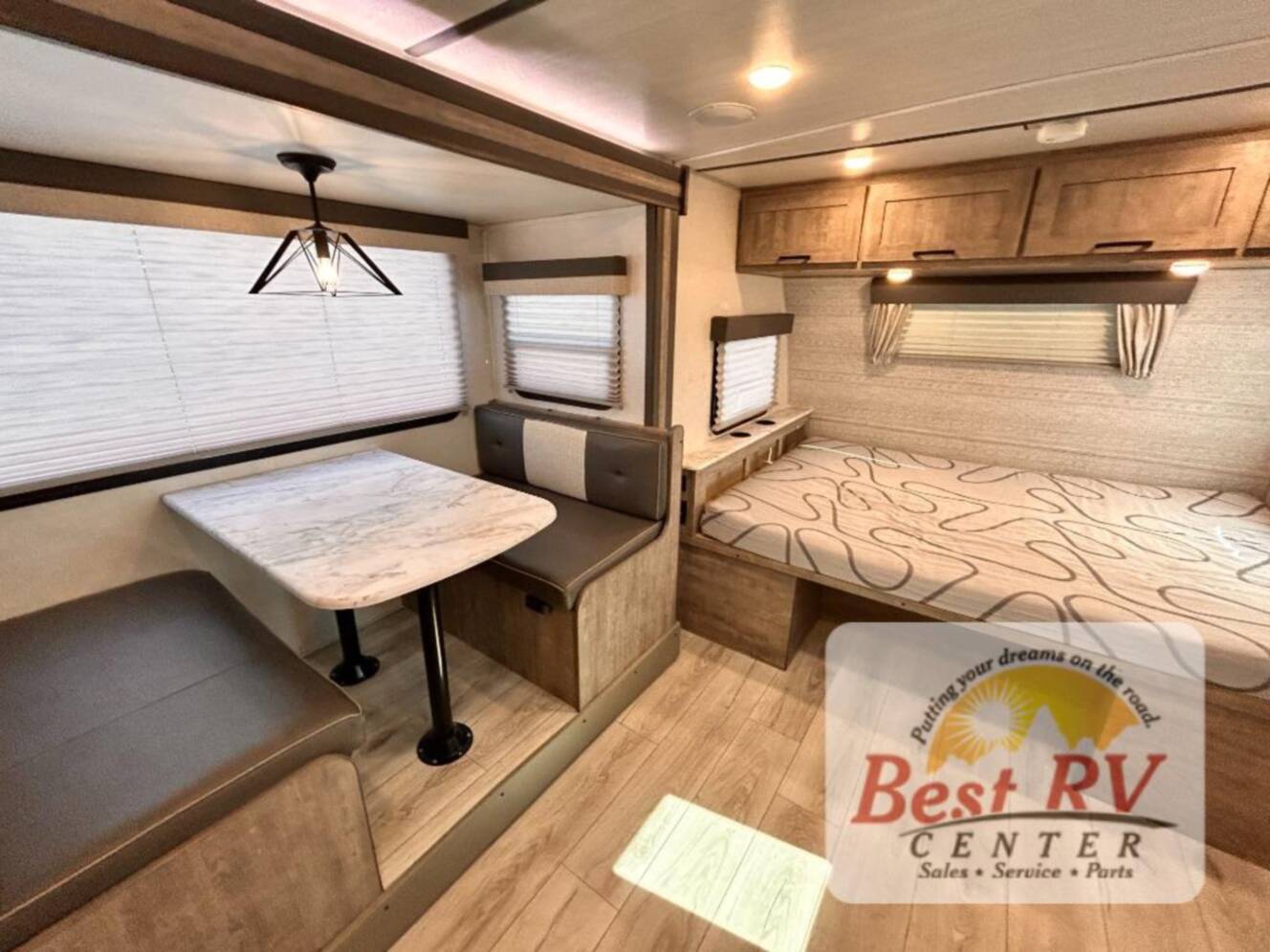 A photo of this 2023 Forest River Rv Surveyor Legend 19BHLE