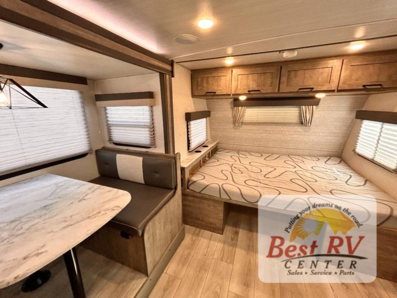 A photo of this 2023 Forest River Rv Surveyor Legend 19BHLE