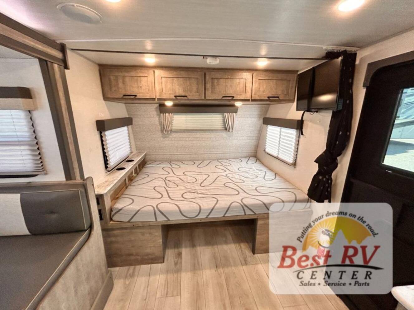 A photo of this 2023 Forest River Rv Surveyor Legend 19BHLE