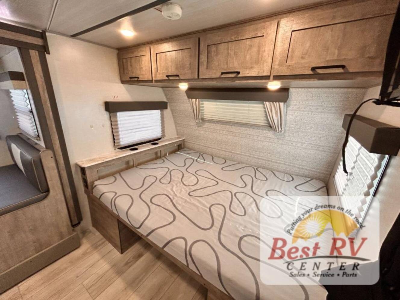 A photo of this 2023 Forest River Rv Surveyor Legend 19BHLE