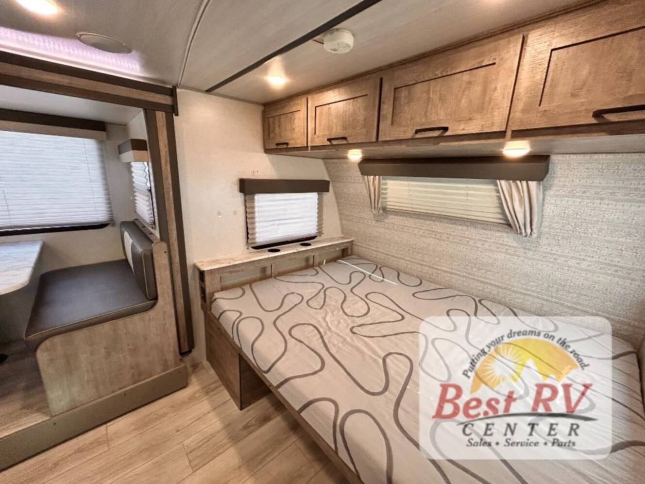A photo of this 2023 Forest River Rv Surveyor Legend 19BHLE