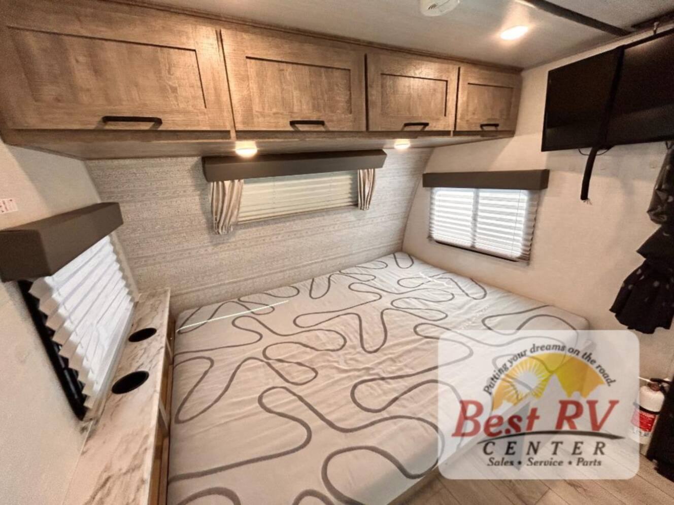 A photo of this 2023 Forest River Rv Surveyor Legend 19BHLE
