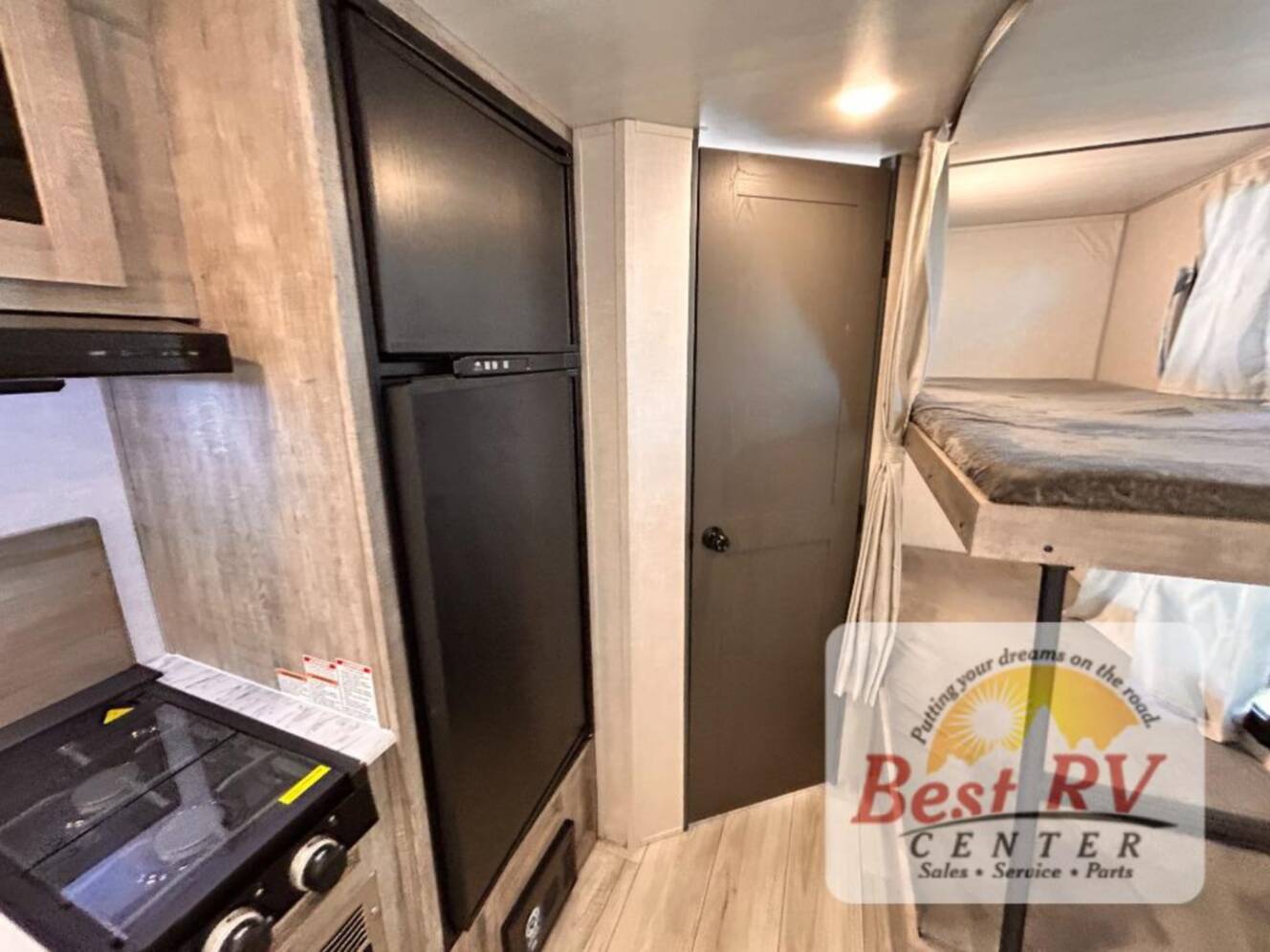 A photo of this 2023 Forest River Rv Surveyor Legend 19BHLE