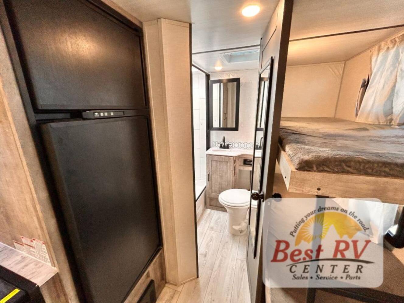A photo of this 2023 Forest River Rv Surveyor Legend 19BHLE