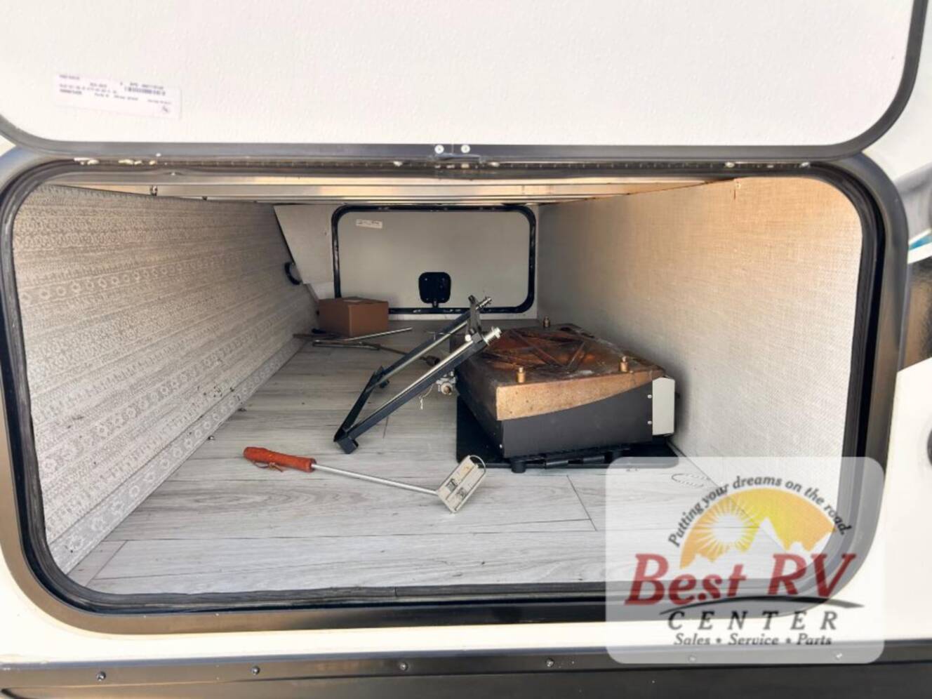 A photo of this 2023 Forest River Rv Surveyor Legend 19BHLE