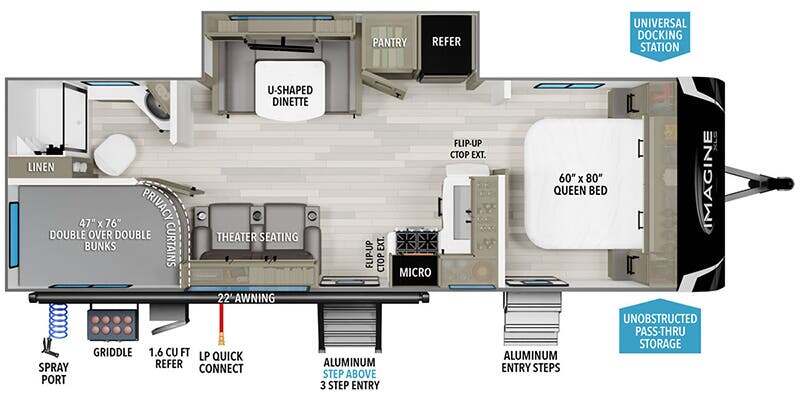 2026 Grand Design Imagine XLS 25DBE in grand bay AL