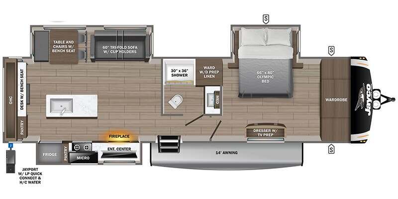 2026 Jayco Eagle HT 320MKTS in belden MS