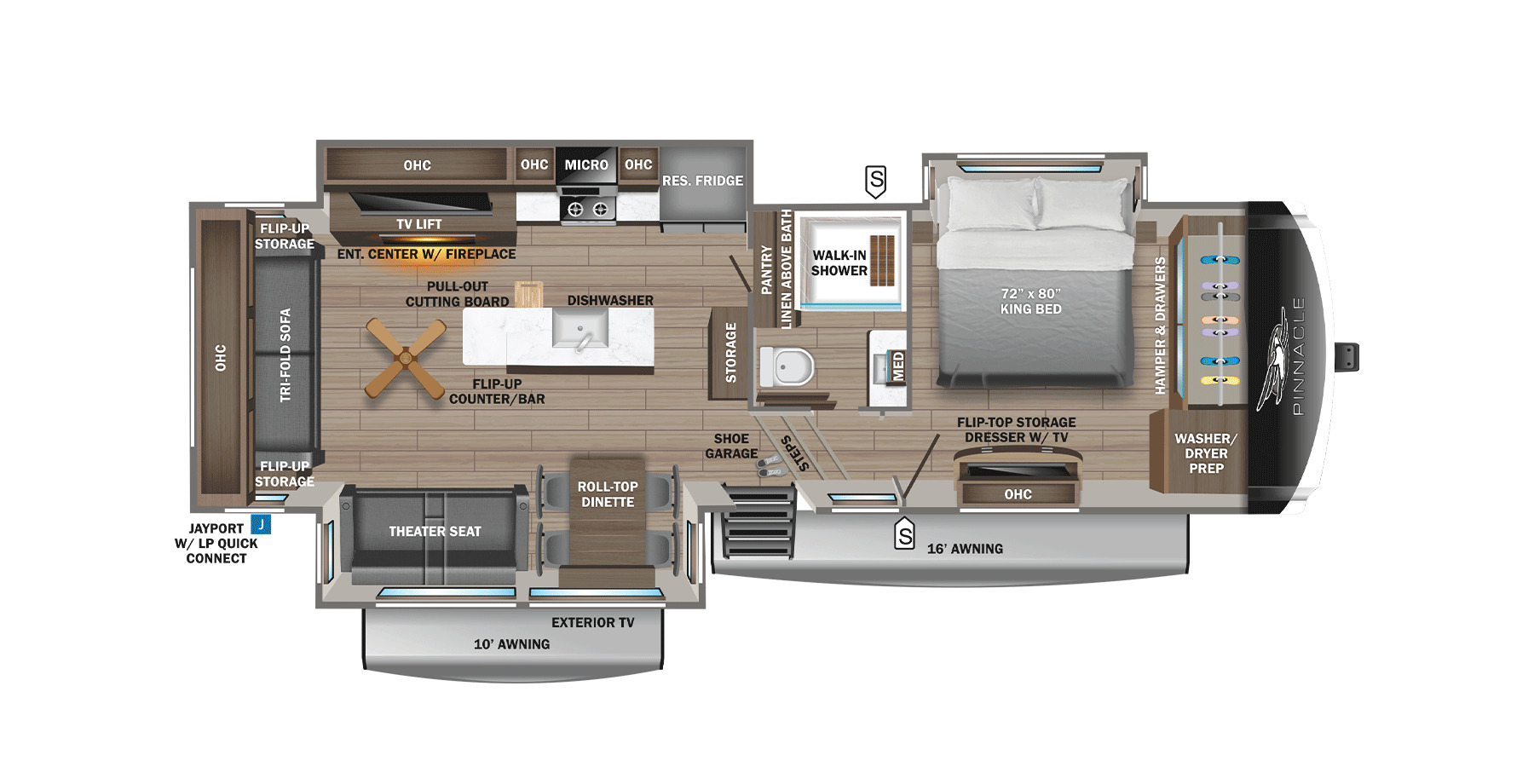 2026 Jayco Pinnacle 32RLTS in heflin AL