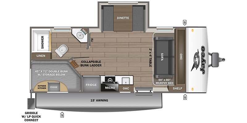 2026 Jayco Jay Feather Air 19MBS in hattiesburg MS